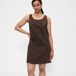 GAP Brown Animal Print Dress